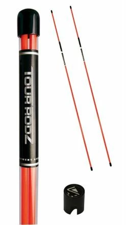 Tour Rodz Alignment Sticks 2pc Orange