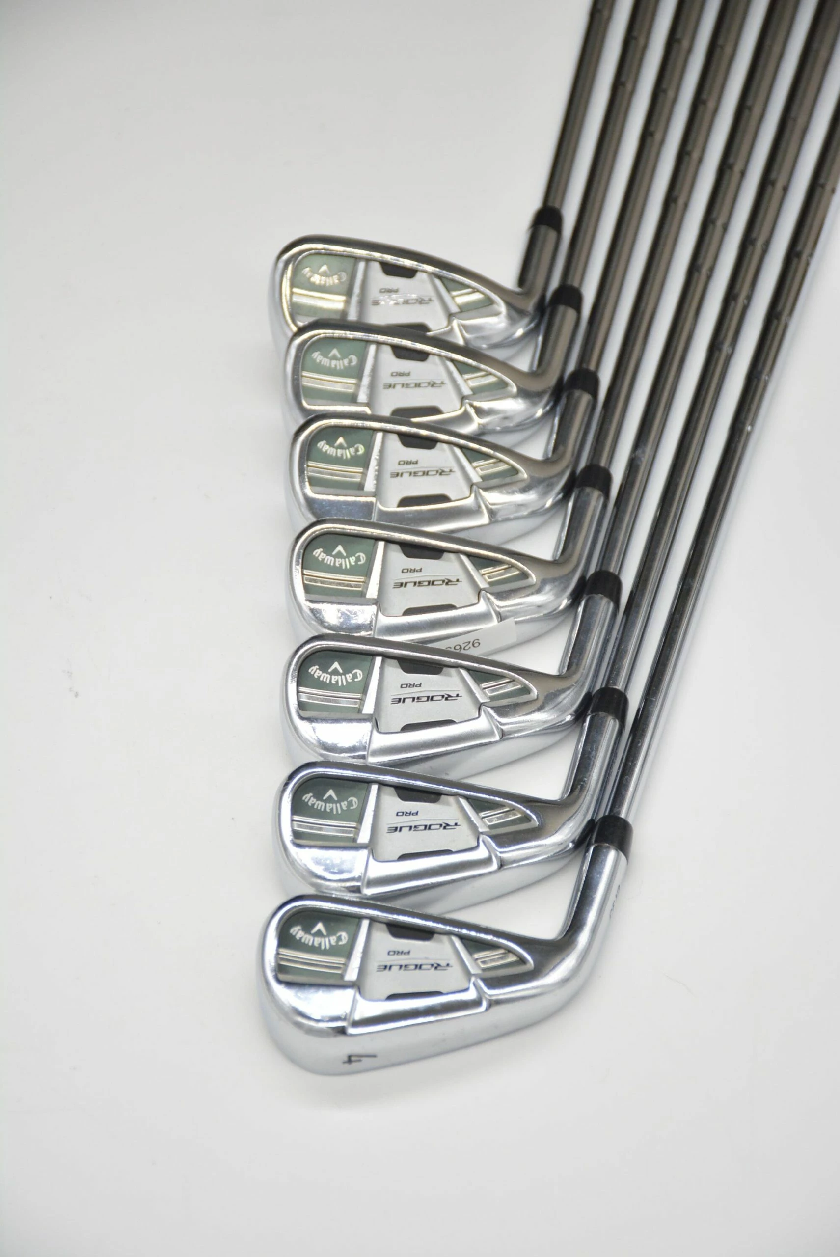 GolfRoots Lefty Callaway Rogue Pro 4-PW Iron Set S Flex - Image 4