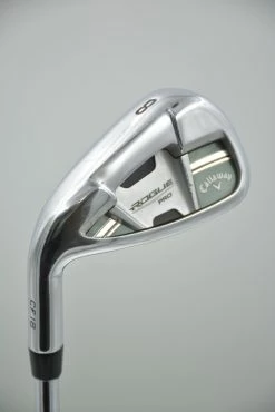 GolfRoots Lefty Callaway Rogue Pro 4-PW Iron Set S Flex