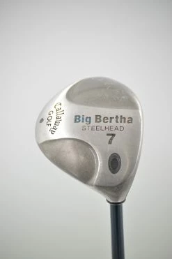 GolfRoots Women's Callaway Big Bertha Steelhead 7 Wood W Flex